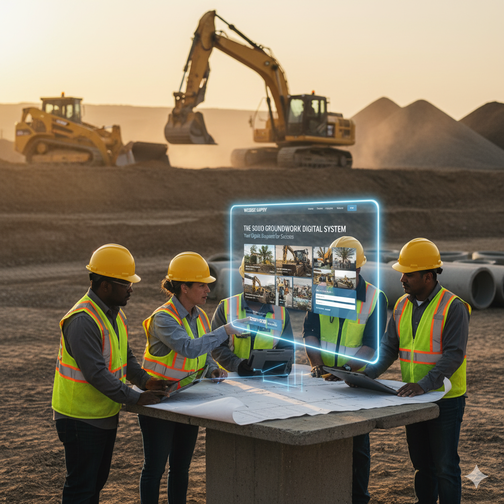 Excavation - Underground/Shoring Contractor Website